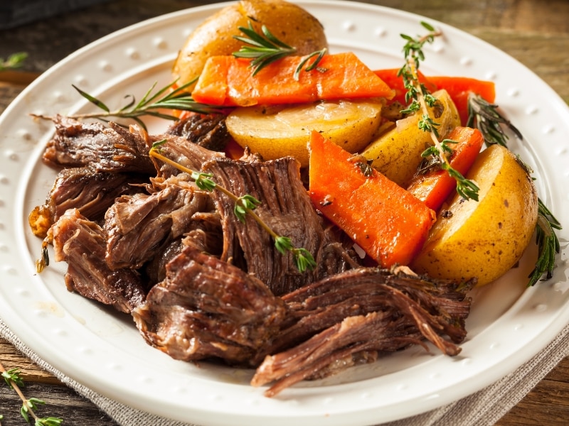 Pot Roast with Carrots and Potatoes