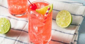 Refreshing Cherry Limeade Cocktail