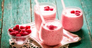 Refreshing Strawberry Protein Milkshake