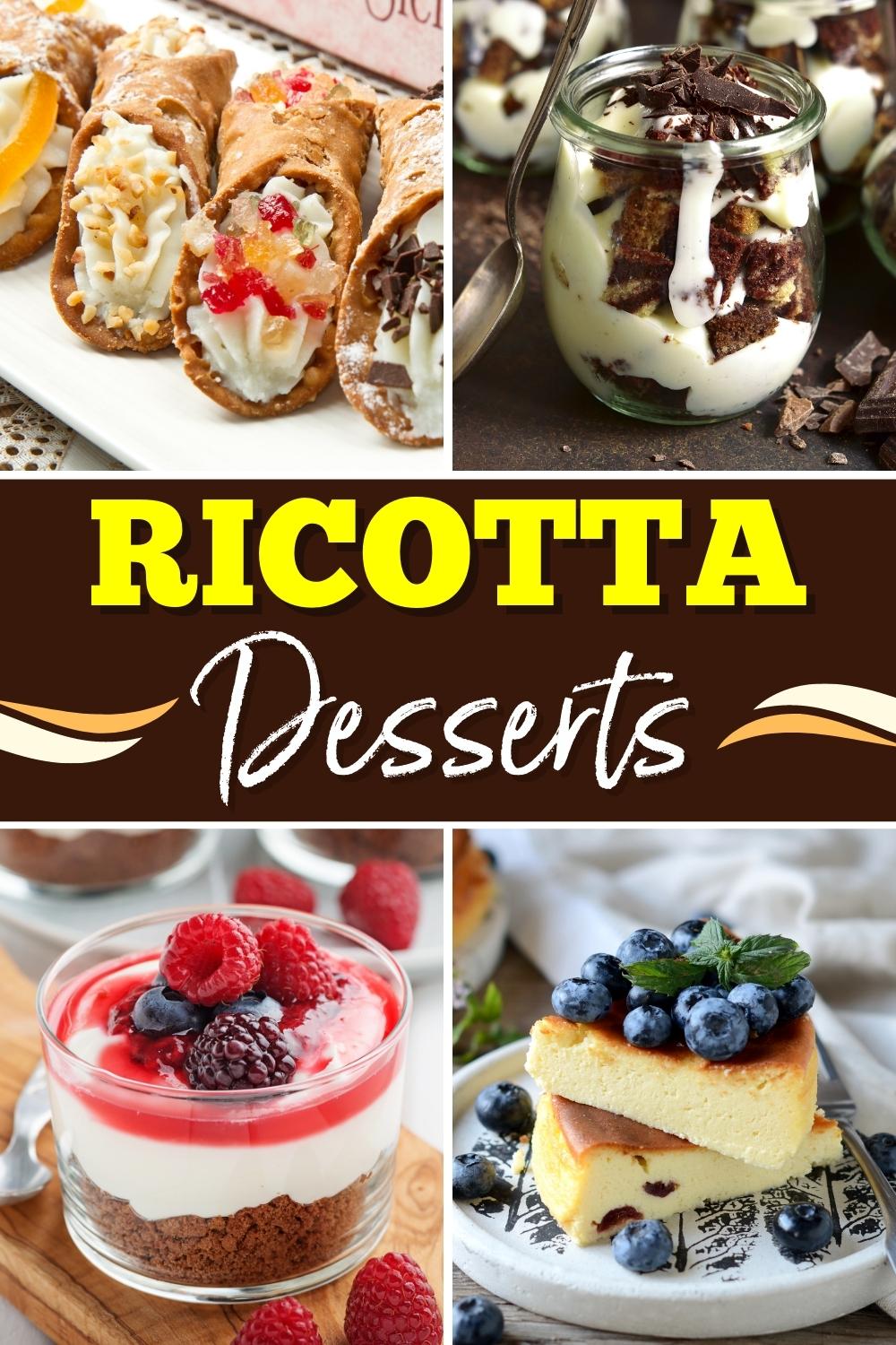 23 Best Ricotta Desserts Easy Recipes Insanely Good   Ricotta Desserts 1 