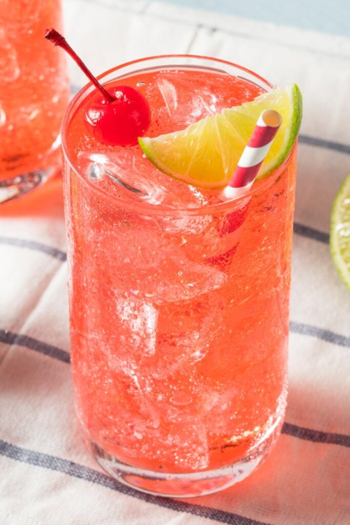 Sweet Cherry Limeade Cocktail