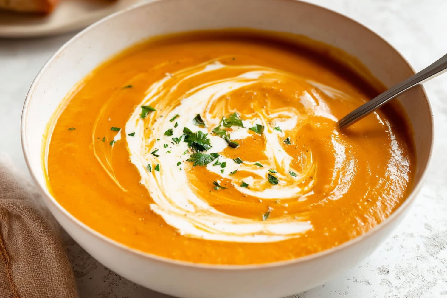 Creamy Sweet Potato Soup - 10