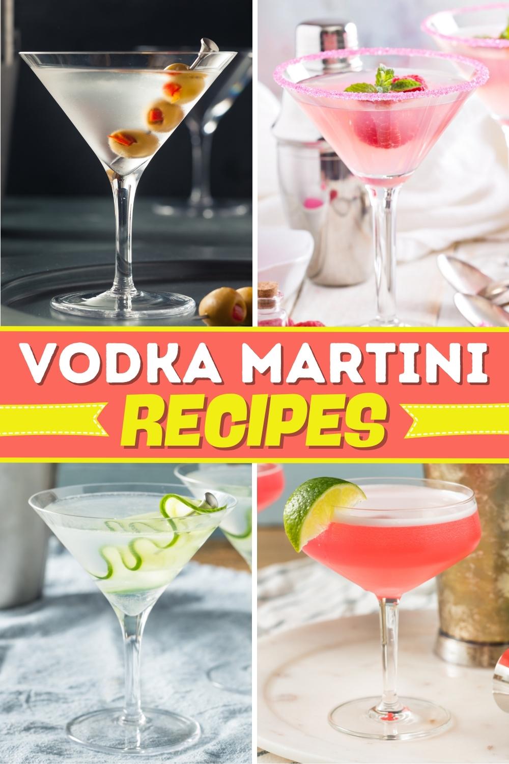 13 Best Vodka Martini Recipes and Drinks Insanely Good