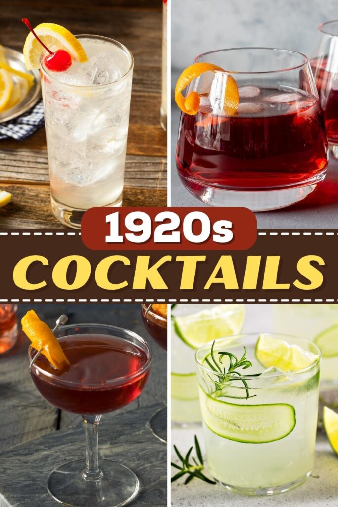 1920s alcoholic drinks