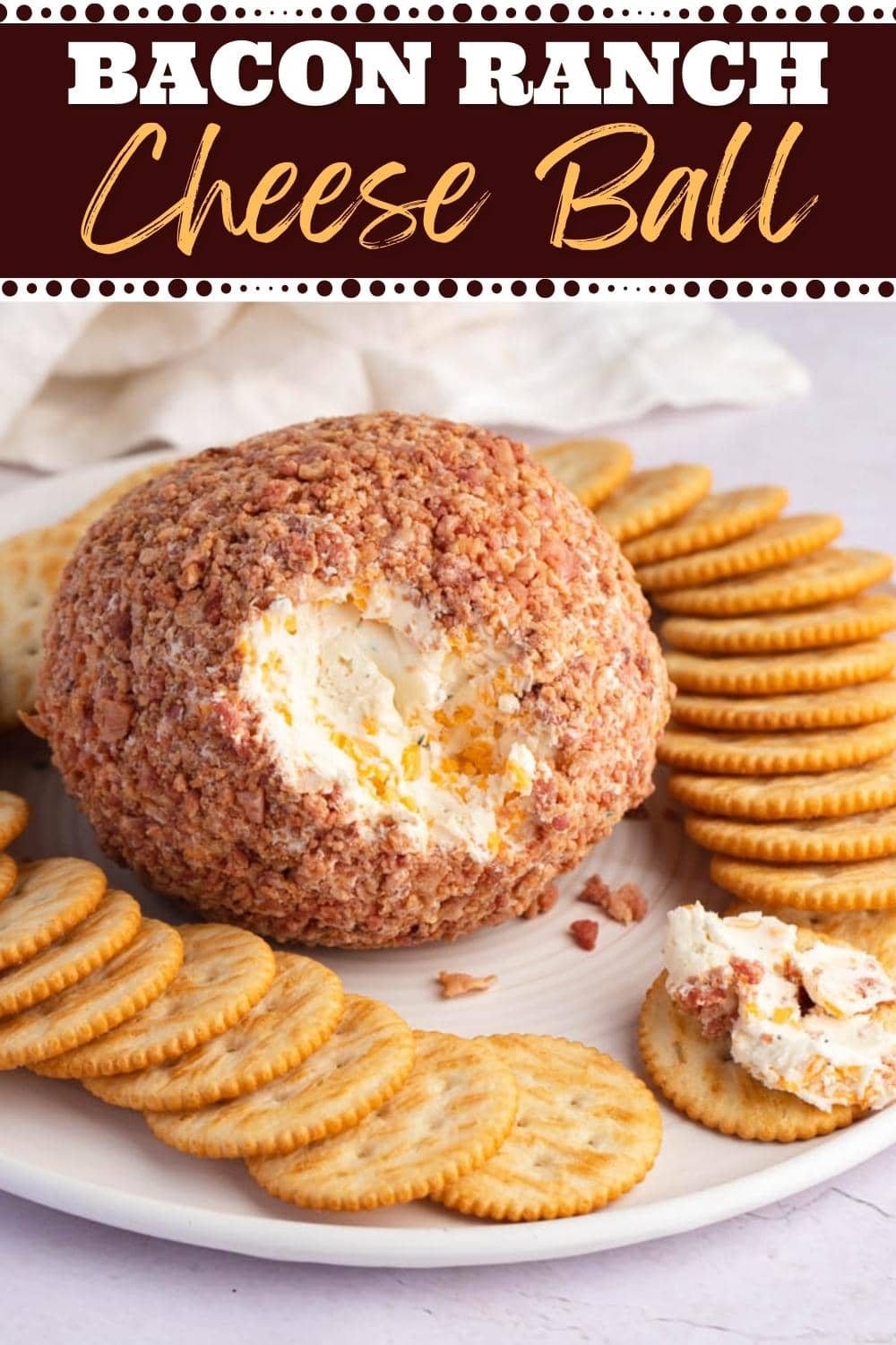 The Ultimate Bacon Ranch Cheese Ball Recipe Fitnessbushes