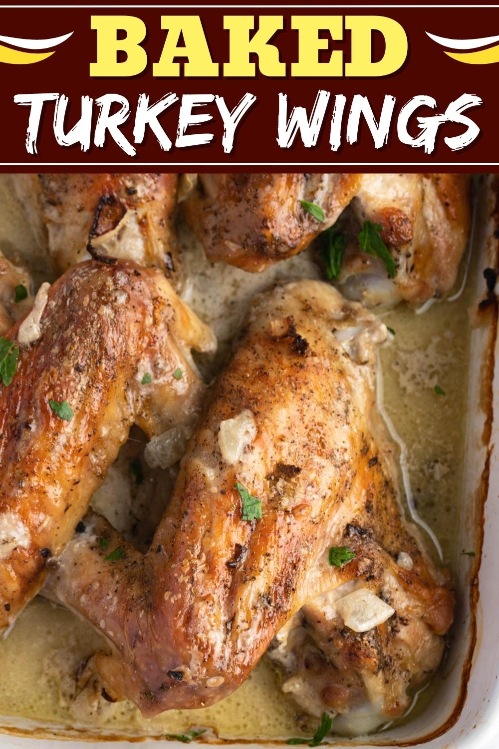 Easy Baked Turkey Wings Recipe Insanely Good 0190