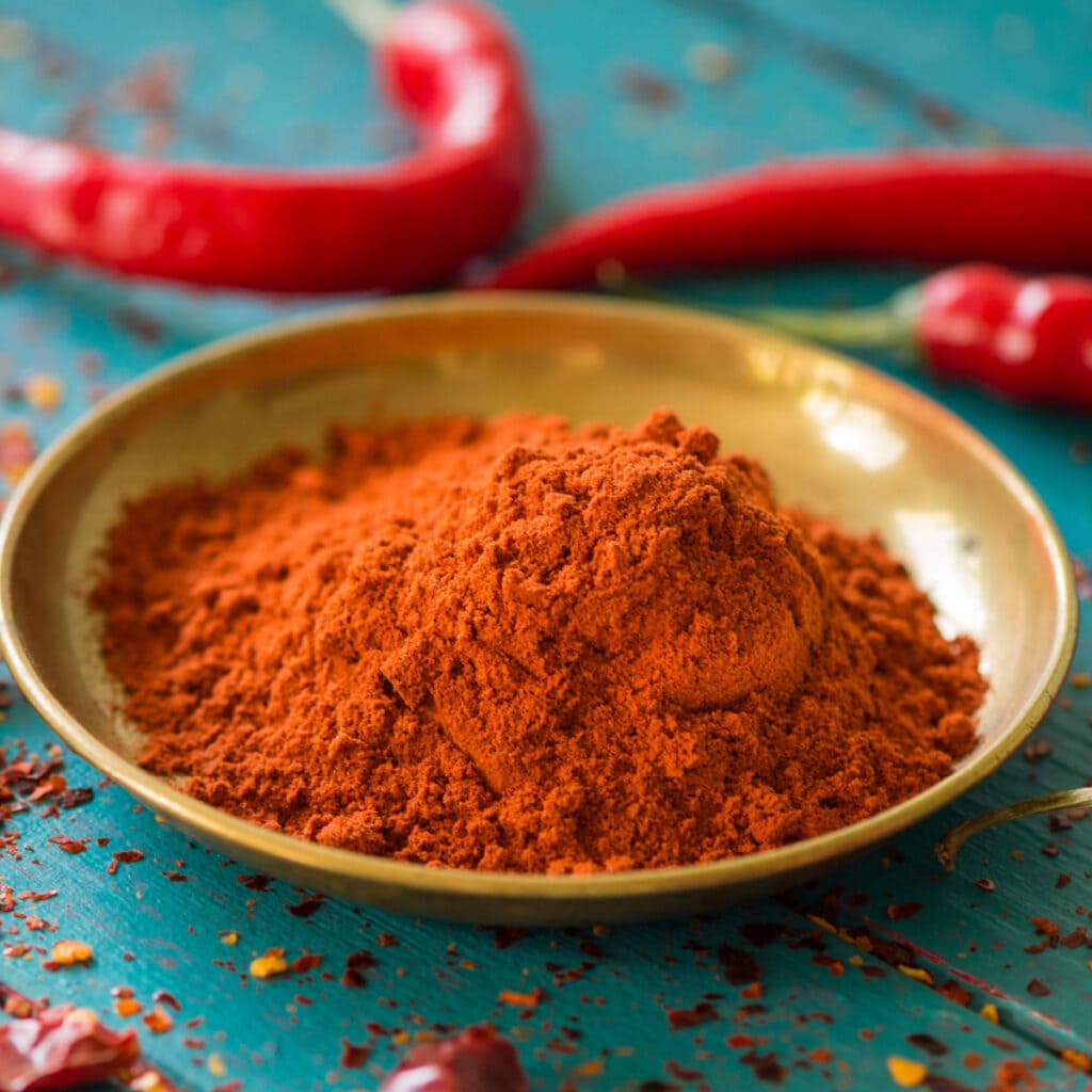 Chili Powder in a Saucer