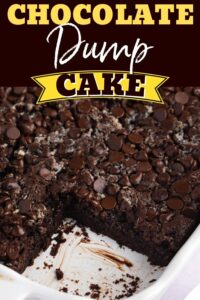 Easy Chocolate Dump Cake Recipe - Insanely Good