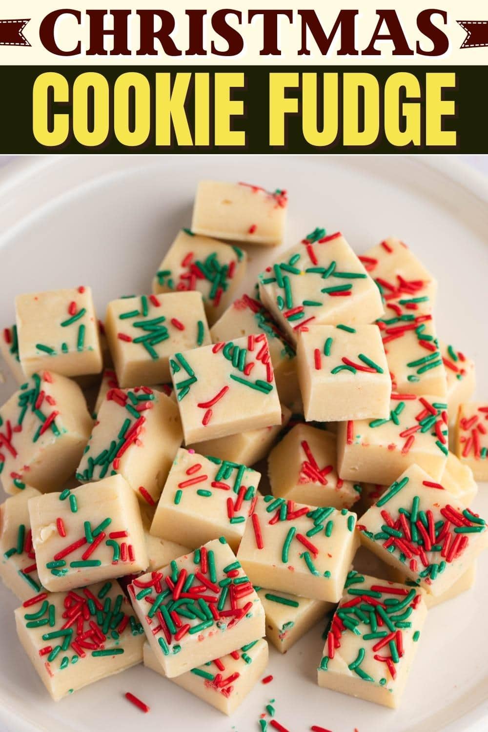 Christmas Cookie Fudge