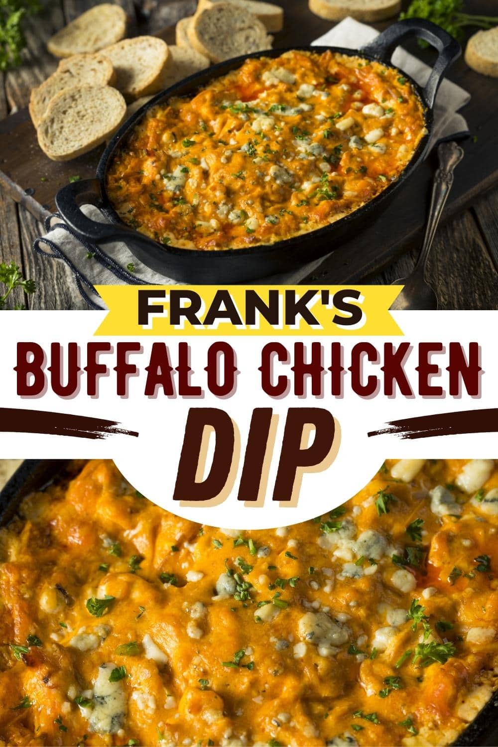 Dip de pollo Buffalo de Frank (receta fácil)