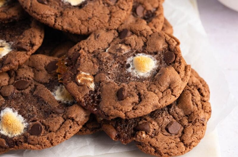 Hot Chocolate Cookies (Best Recipe)