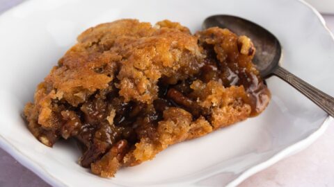 Rich and Sweet Homemade Pecan Pie Cobbler