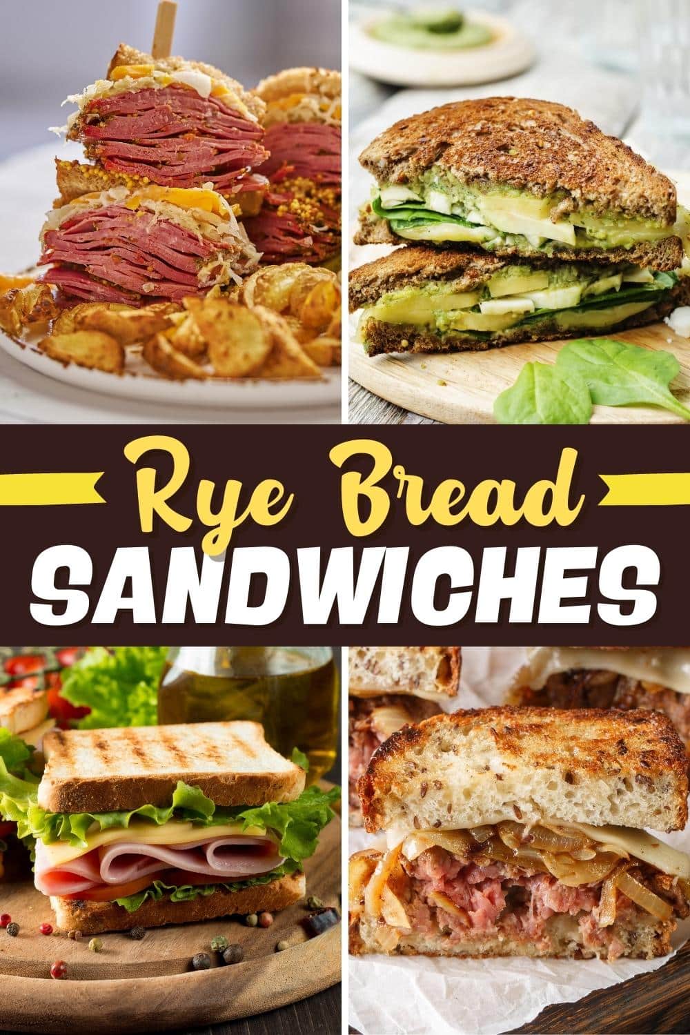 Rye Bread Sandwiches