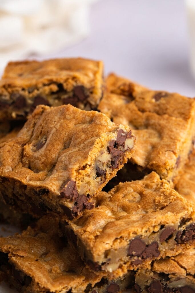 Soft and Chewy Chocolate Chip Cookie Bars