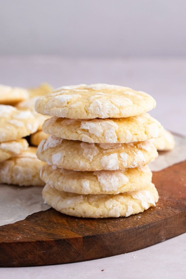 Soft and Chewy Lemon Cookies (Easy Recipe) - Insanely Good