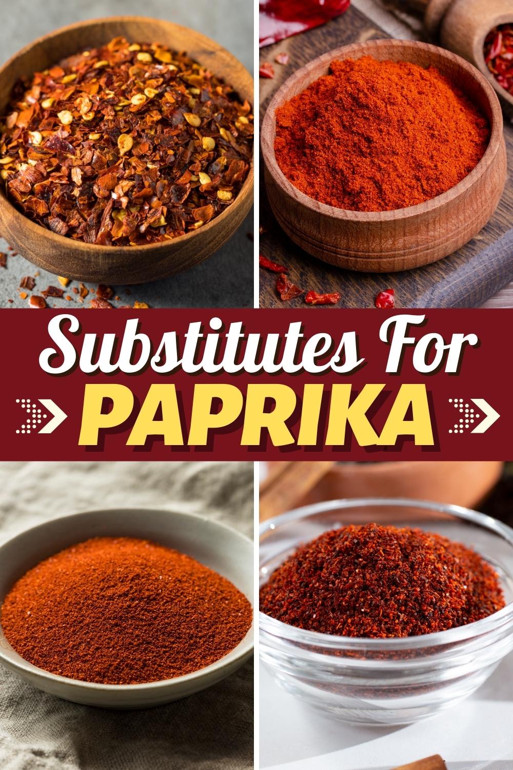 14 Best Substitutes for Paprika Insanely Good