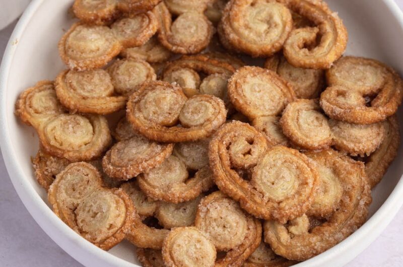 Palmier Cookies (Easy French Recipe)