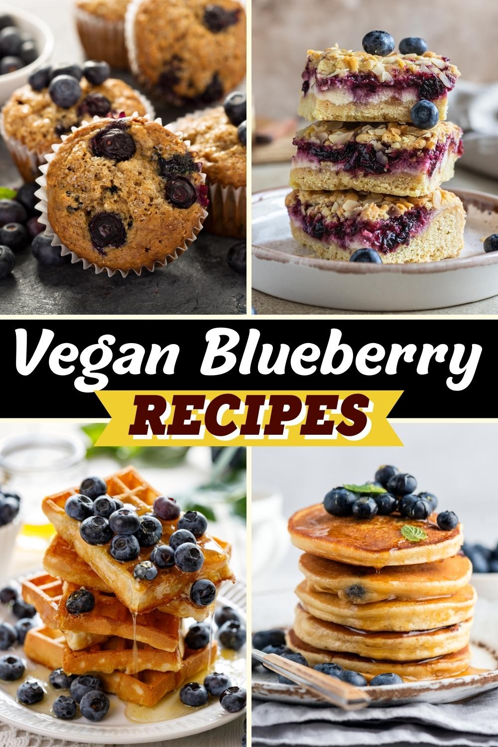 23 Best Vegan Blueberry Recipes Insanely Good   Vegan Blueberry Recipes 1 