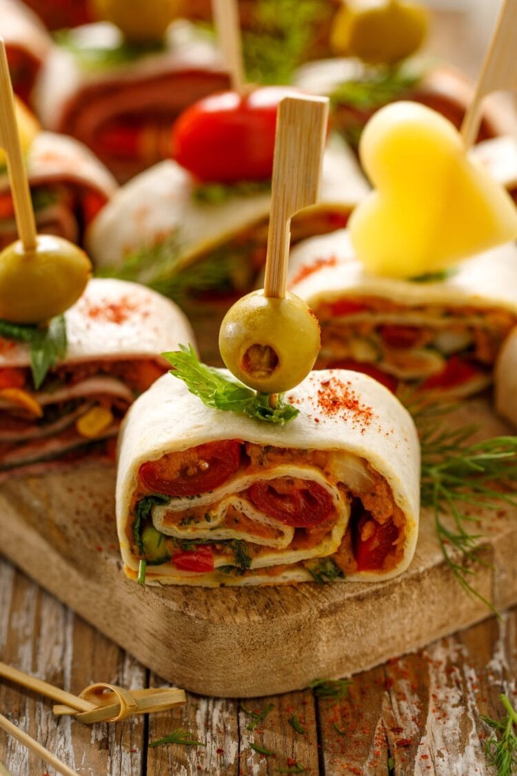 17 Veggie Pinwheel Recipes Everyone Will Love - Insanely Good