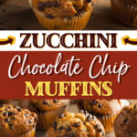 Zucchini Chocolate Chip Muffins Muffins