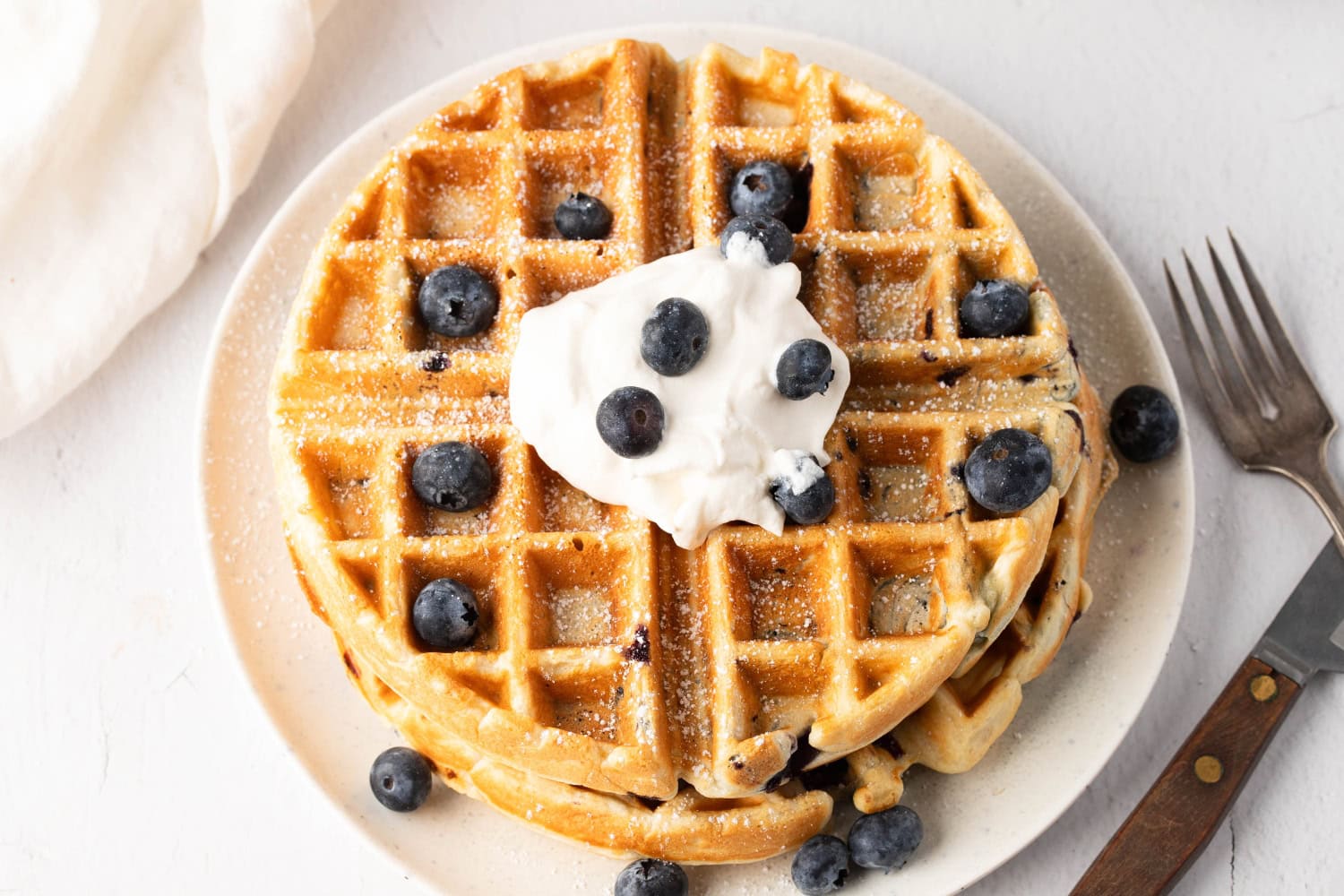 Blueberry Waffles
