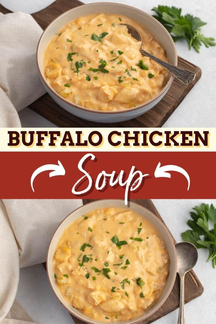 Buffalo Chicken Soup (Easy Recipe) - Insanely Good