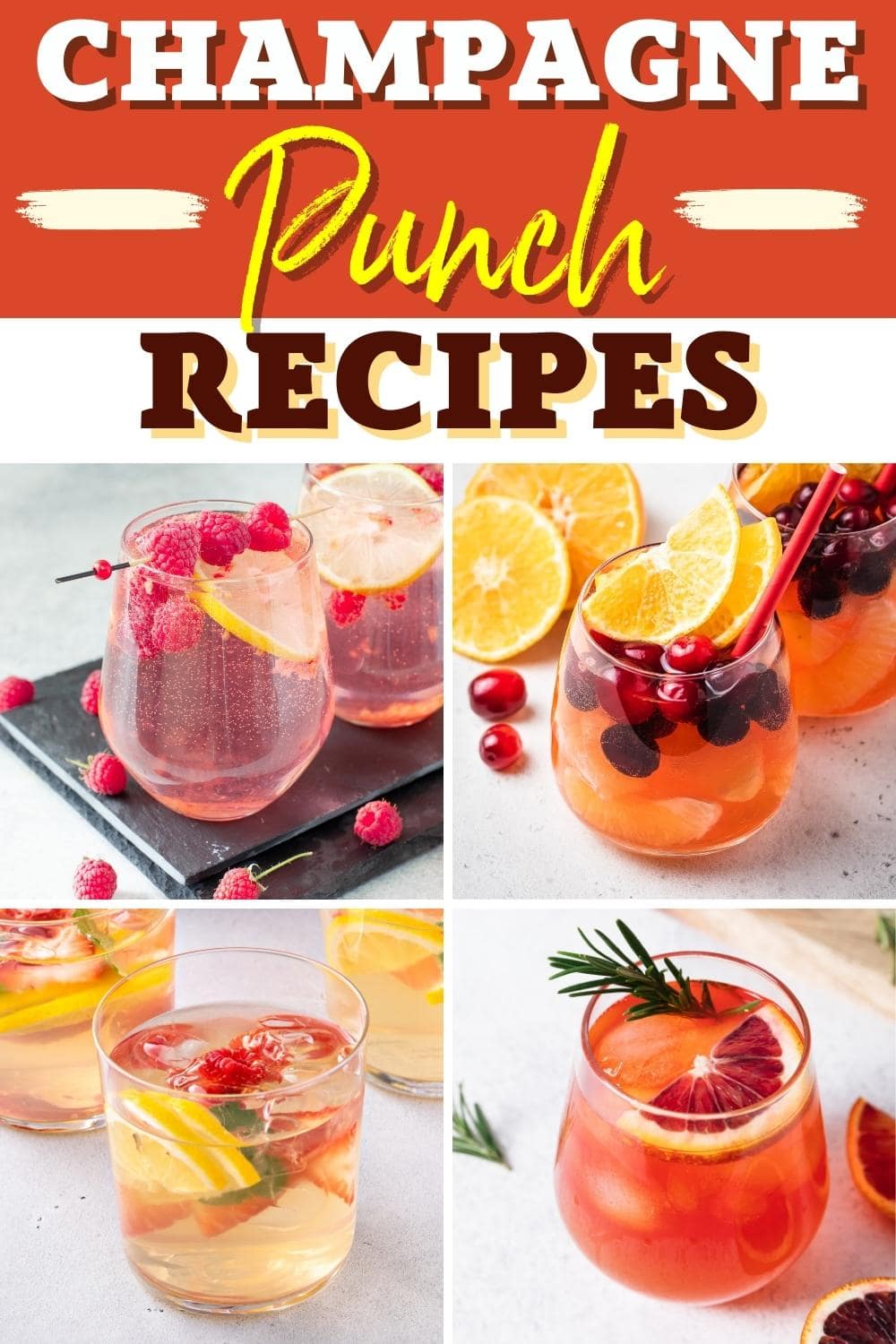 Champagne Punch Recipes