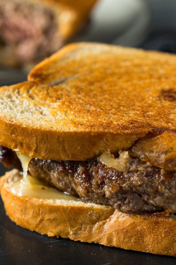 Cheese Meatloaf Melt Sandwiches