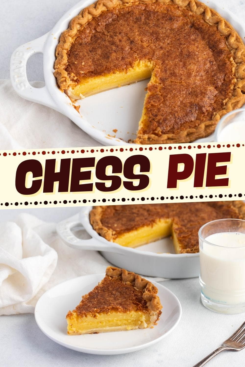 Classic Chess Pie Recipe (Easy Dessert) Insanely Good