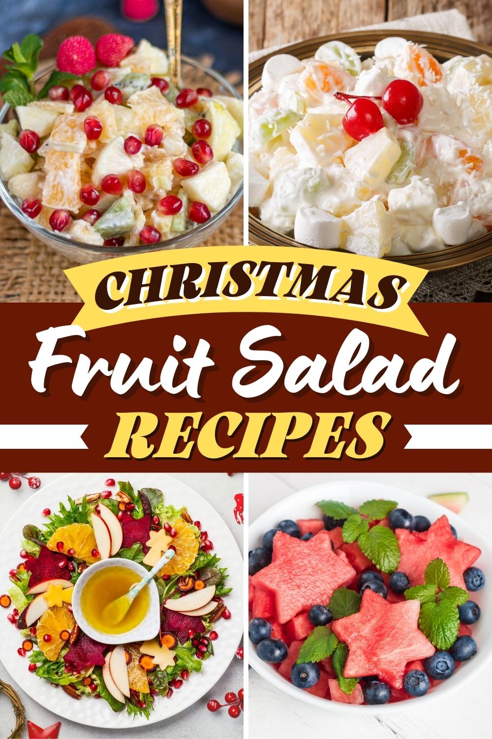 14 Festive Christmas Fruit Salad Recipes Insanely Good