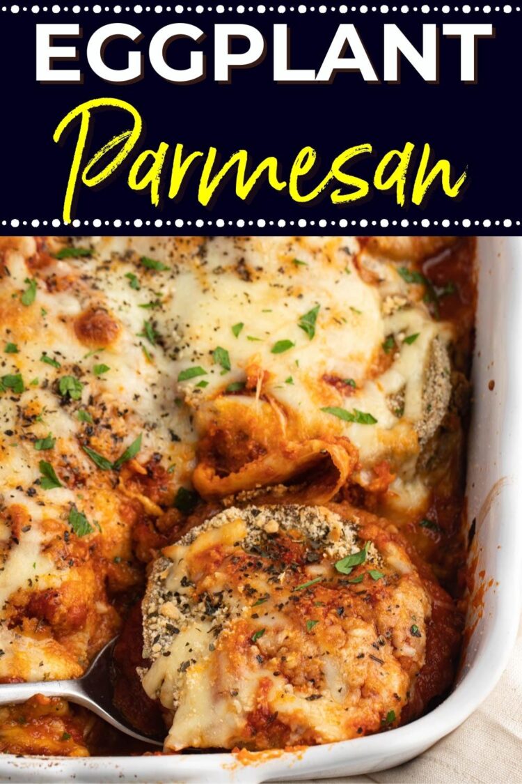 Eggplant Parmesan (Baked Recipe) - Insanely Good