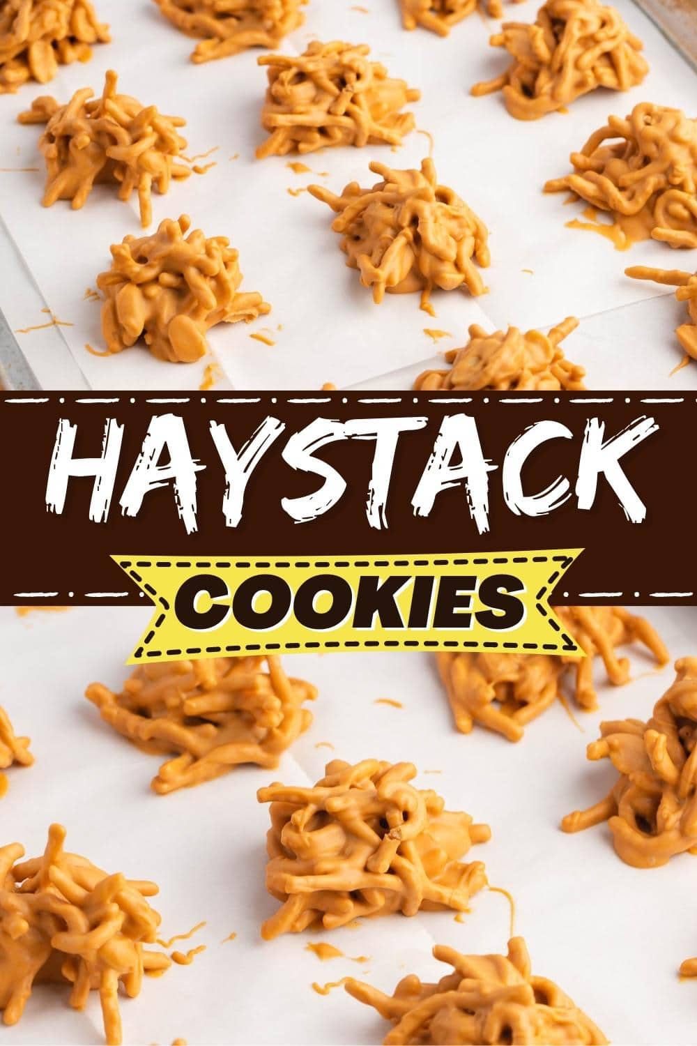 Haystack Cookies (Easy NoBake Recipe) Insanely Good