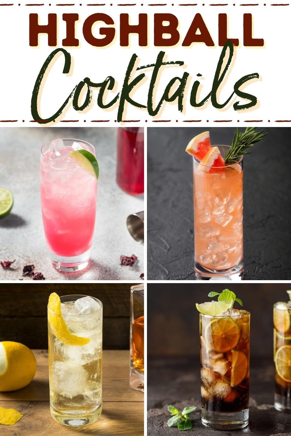 20 Classic Highball Cocktails To Try Insanely Good