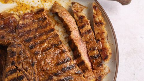 Homemade Succulent and Juicy Grilled T-Bone Steak