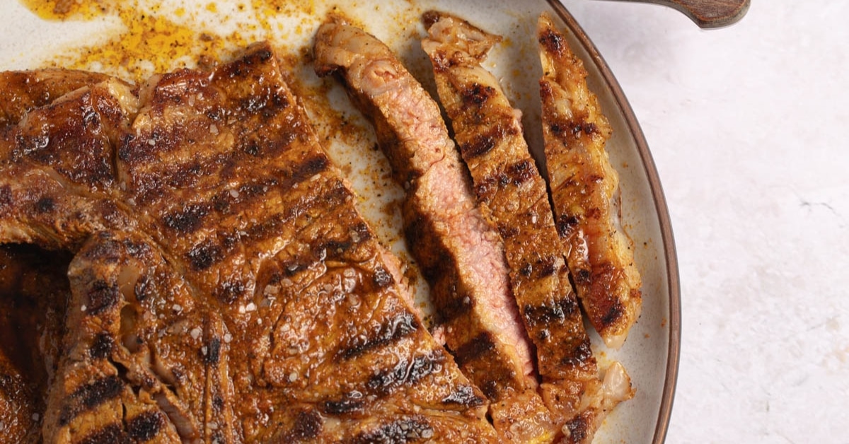 Homemade Succulent and Juicy Grilled T-Bone Steak