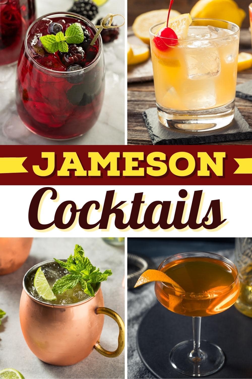 Jameson Cocktails