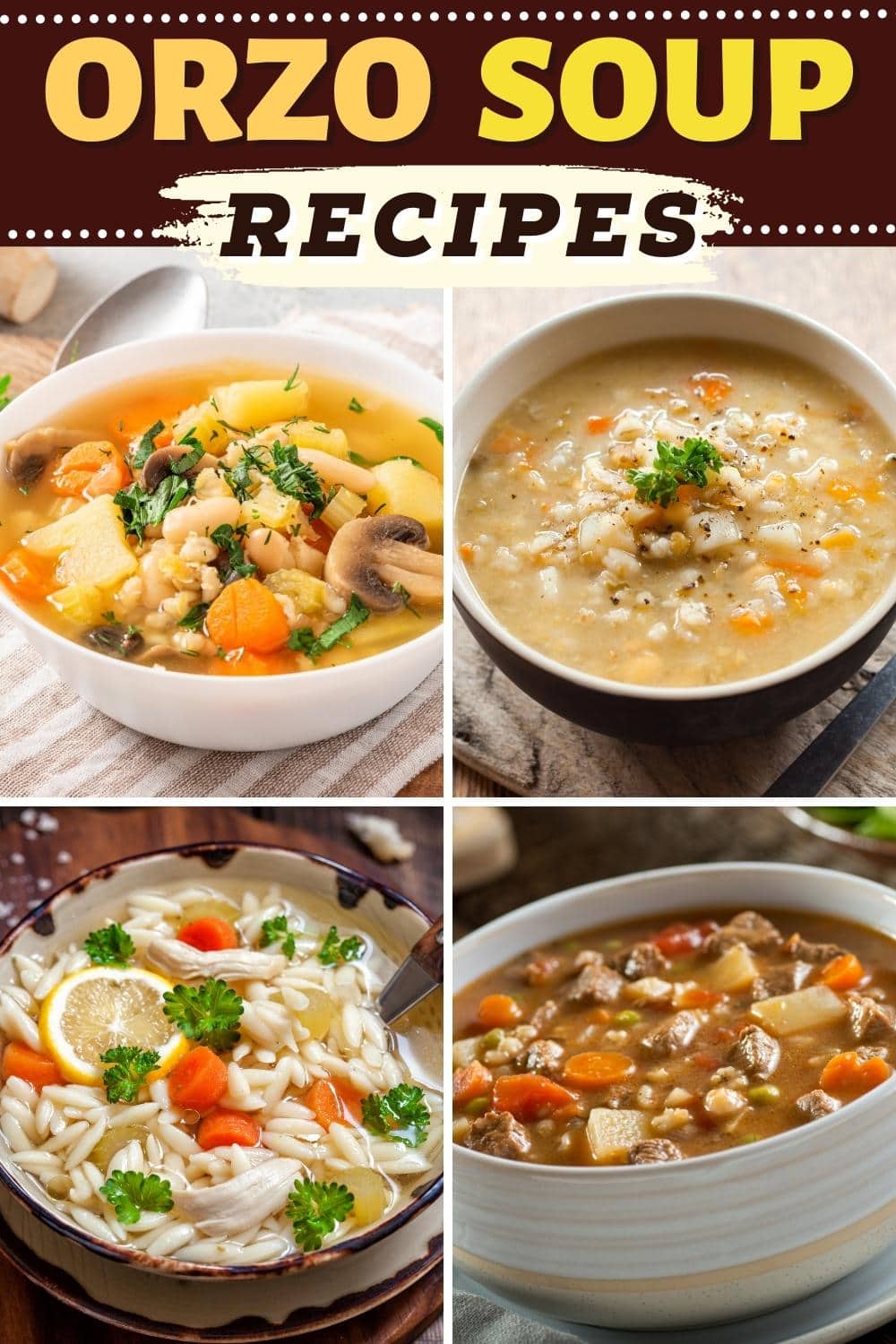 10 Easy Orzo Soup Recipes (Cozy & Delicious) Insanely Good