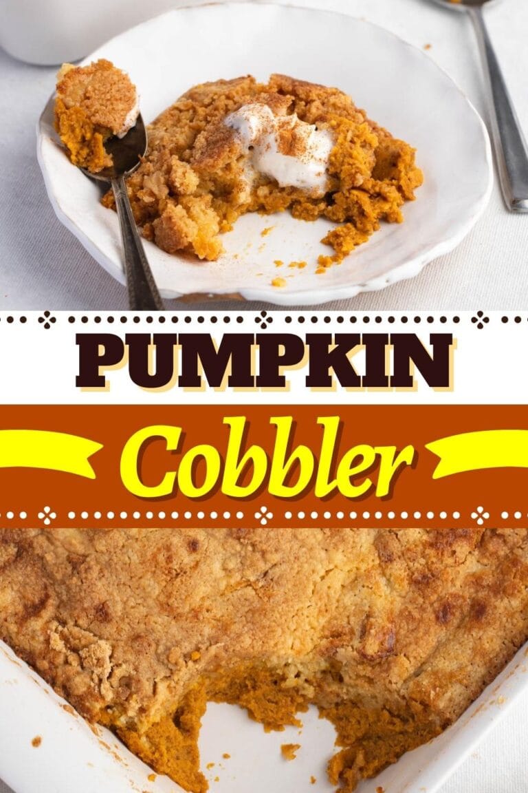 Best Pumpkin Cobbler (Easy Recipe) - Insanely Good