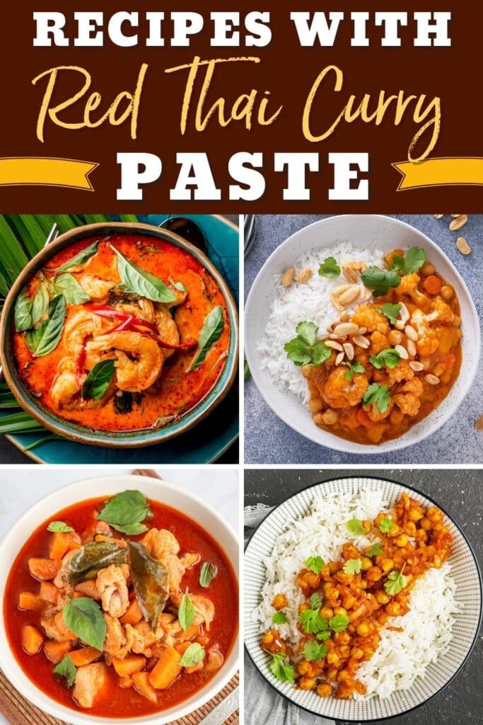 Recipes with Red Thai Curry Paste