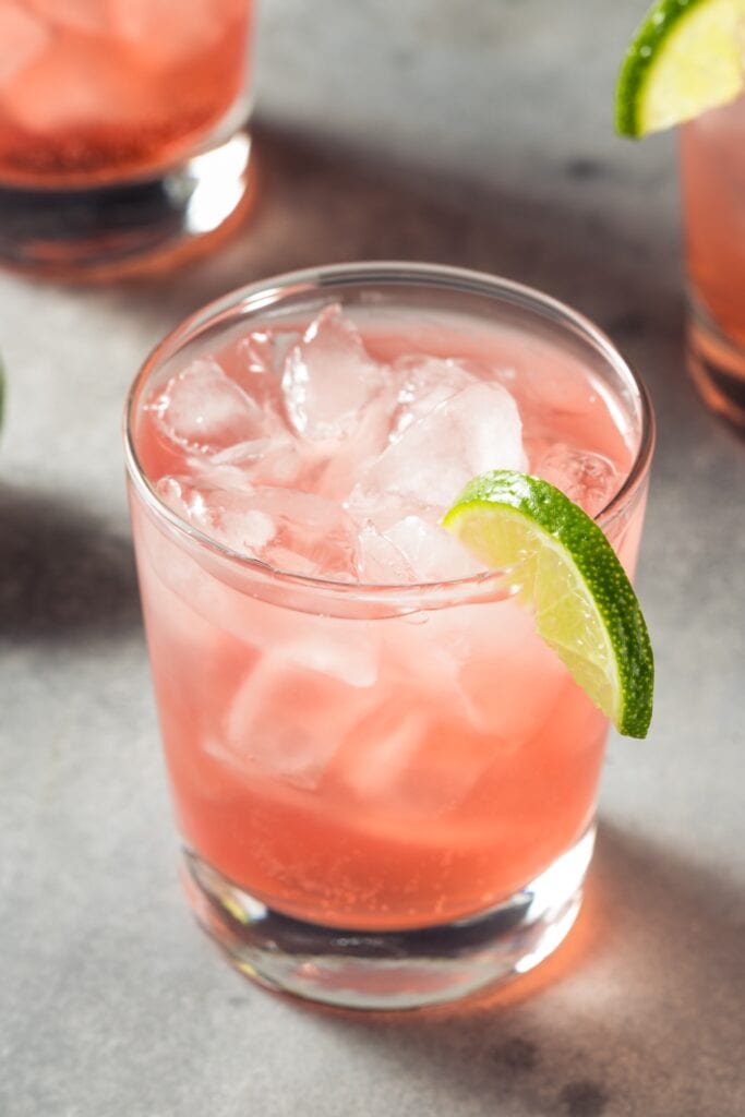 Vodka Punch Recipes featuring Refreshing Vodka Cranberry Punch with Lime