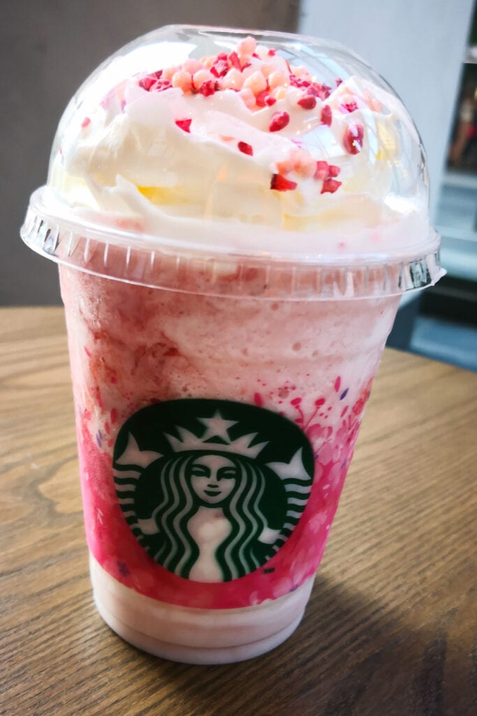 Starbucks Strawberry Creme Frappuccino