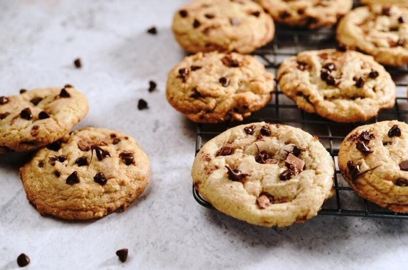 Sweet and Chewy Chocolate Chip Cookies