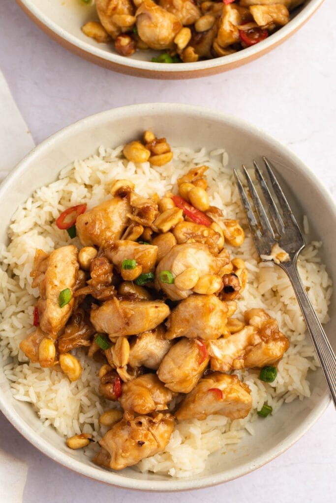 Sweet and Savory Homemade Princess Chicken with Rice