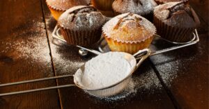 Vanilla and Chocolate Muffins with Caster Sugar