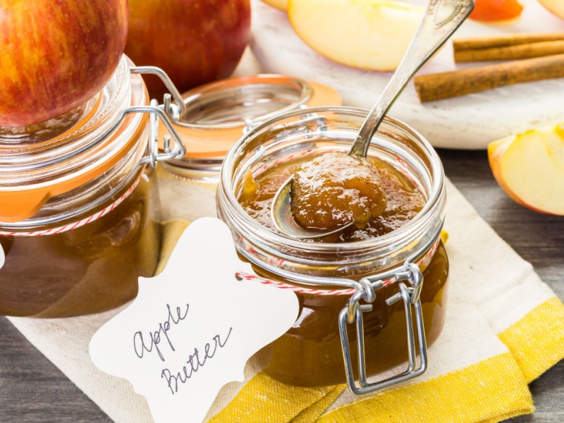 Two Jars of Apple Butter