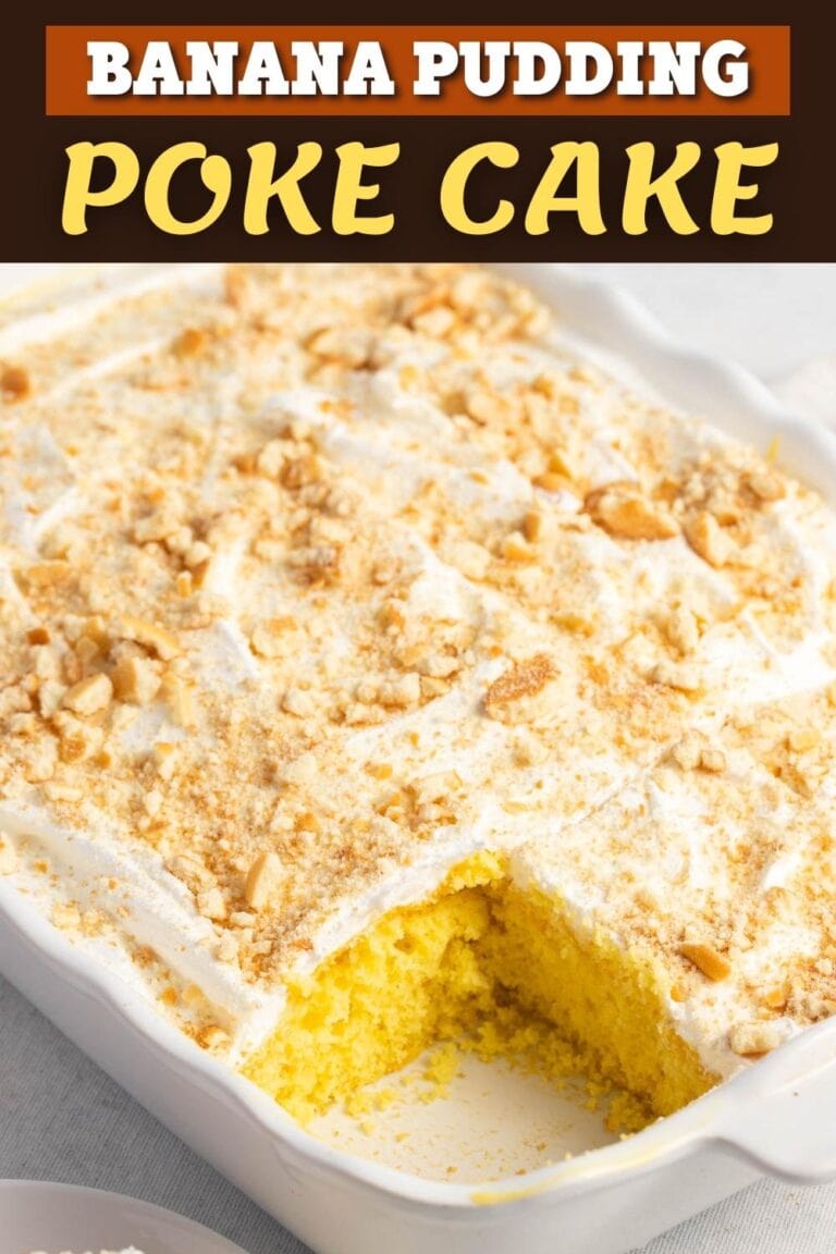 Banana Pudding Poke Cake (Easy Recipe) - Insanely Good