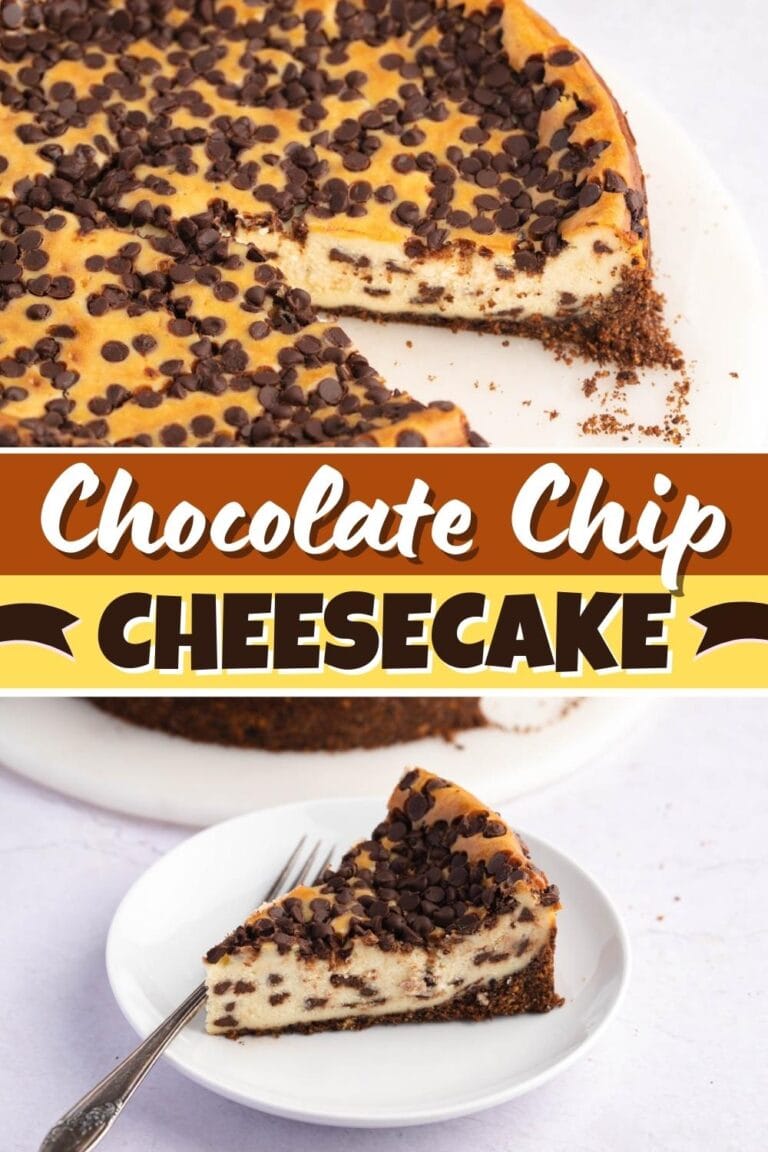 Easy Chocolate Chip Cheesecake Recipe Insanely Good