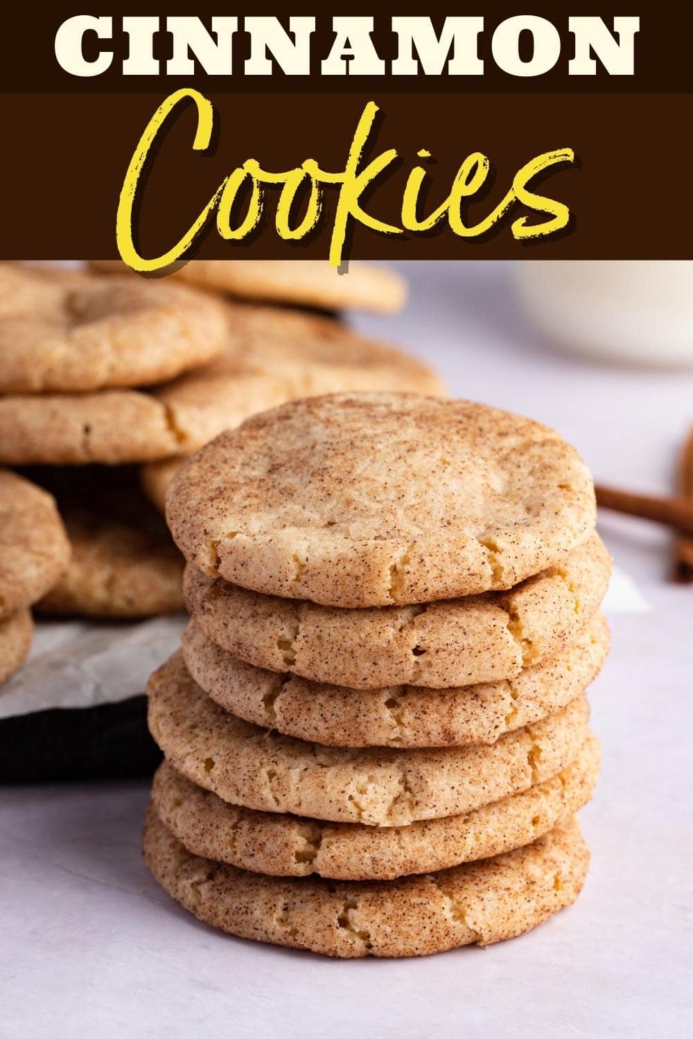 Easy Cinnamon Cookies (Soft & Chewy) Insanely Good