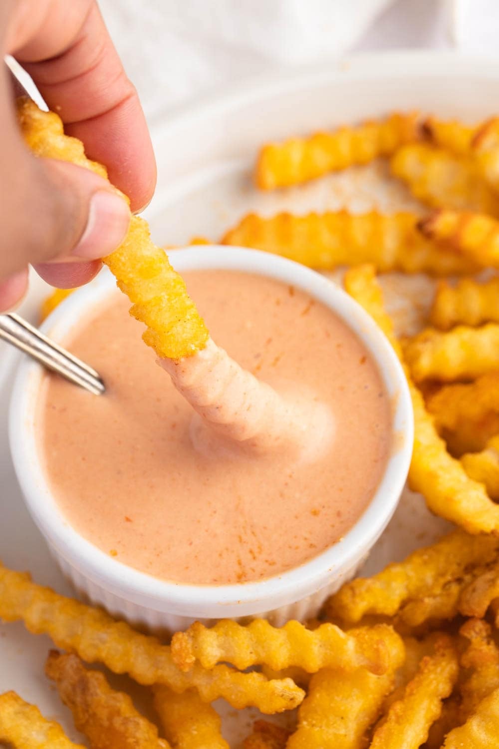 Dipping Fries in a Comeback Sauce