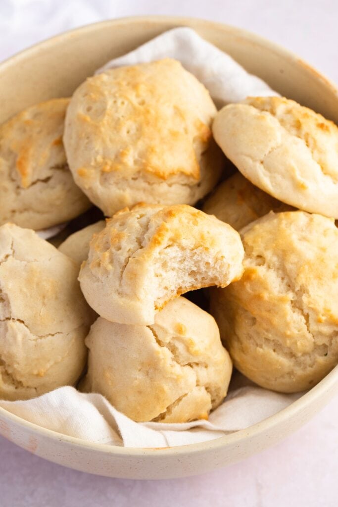 Flakey and Tender Mayonnaise Biscuits